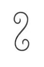 Оградки с ковкой